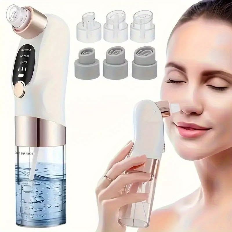 Aspirateur de pores 6-en-1