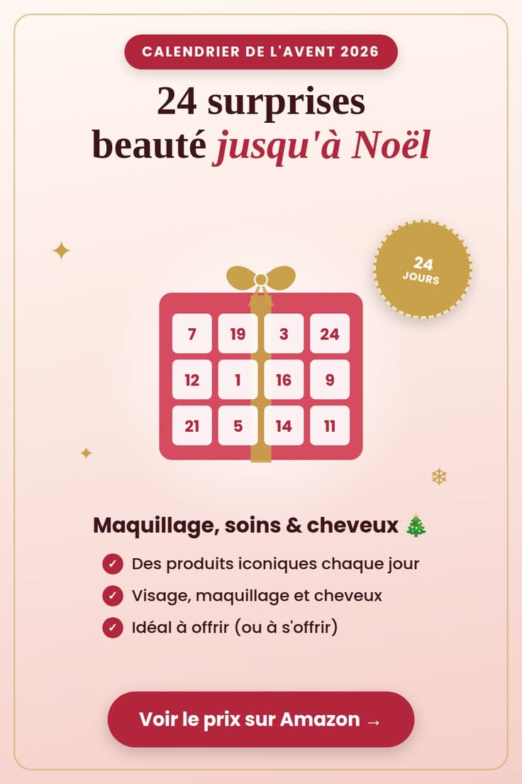 Calendrier de l'Avent L'Oréal Paris 2026