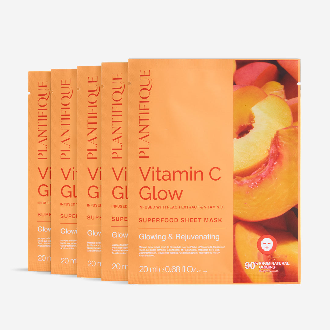Masques en tissu vitamine C Plantifique